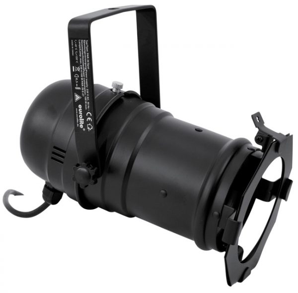 EUROLITE PAR30 E-27 BLACK PAR ΜΕ ΒΑΣΗ E-27 ΩΣ 75W MAΥΡΟ
