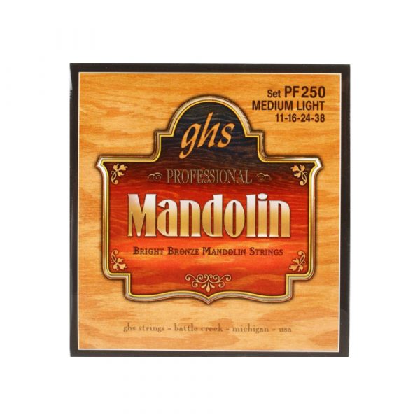 GHS PF250 ΣΕΤ ΧΟΡΔΕΣ BRIGHT BRONZE MANDOLIN ML 011-038