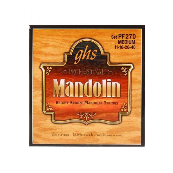GHS PF270 ΣΕΤ ΧΟΡΔΕΣ BRIGHT BRONZE MANDOLIN M 011-040