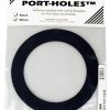 AQUARIAN PHBK HOLE CUTTING TEMPLATE BLACK