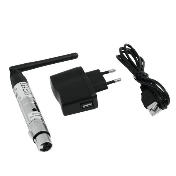 EUROLITE QUICKDMX WIRELESS/R ΑΣΥΡΜΑΤΟ DMX ΣΥΣΤΗΜΑ 2.4 GHZ ΔΕΚΤΗΣ