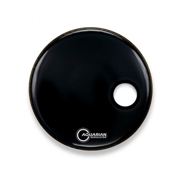 AQUARIAN RSM20BK 20'' FRONT SM HOLE W/RING BLK