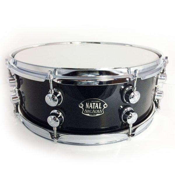 NATAL S-AR-S455-BLS ARCADIA SNARE DRUM  14 X 5.5   BLACK SPARKLE WRAP