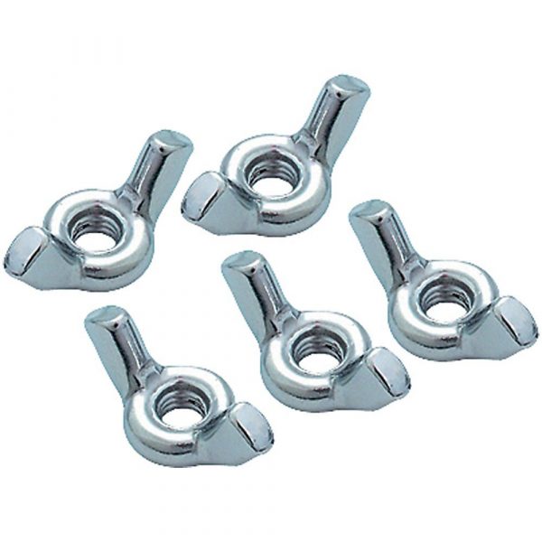 GIBRALTAR SC-13G GIB 6MM LT DUTY WING NUT 5/PK