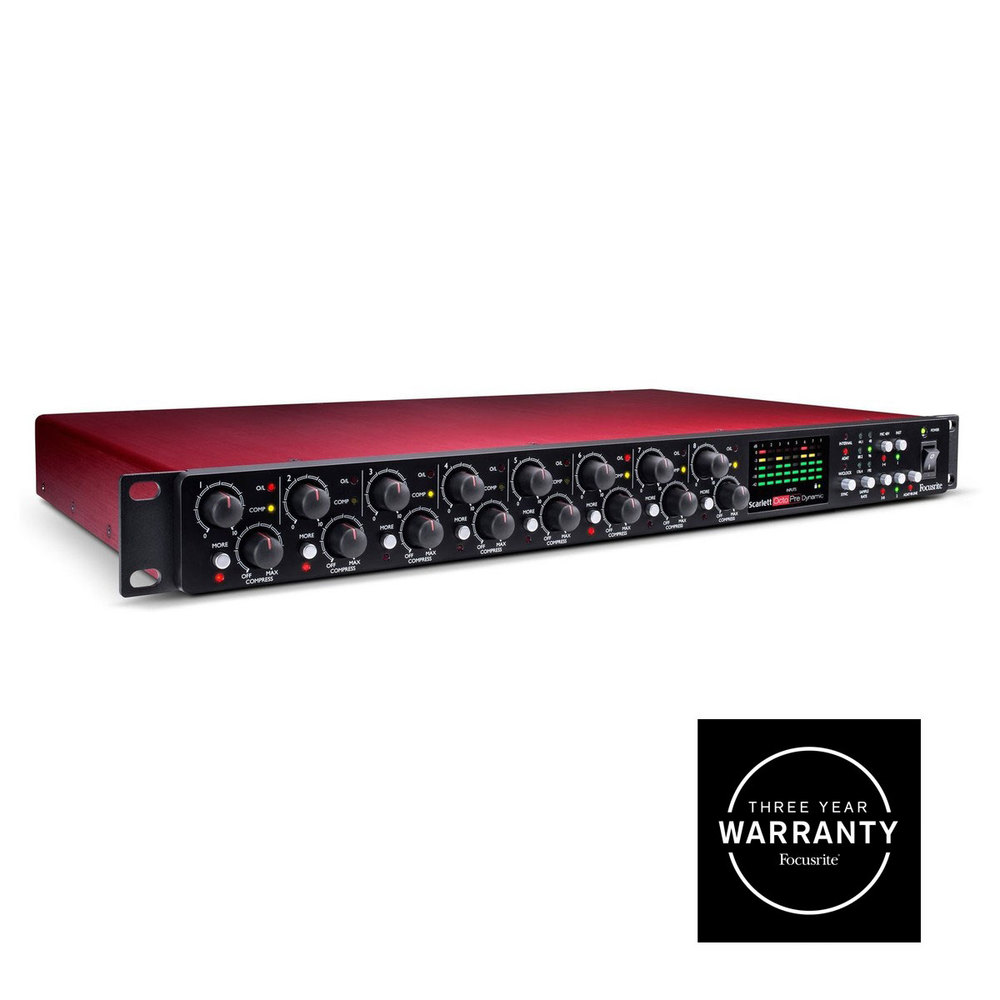 FOCUSRITE SCARLETT OCTOPRE DYN 8ΠΛΟΣ ΠΡΟΕΝΙΣΧΥΤΗΣ FOCUSRITE SCARLETT OCTOPRE DYN 8ΠΛΟΣ ΠΡΟΕΝΙΣΧΥΤΗΣ