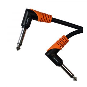 BESPECO SLPP100 PATCH CABLE 1m JACK TO JACK ANGLE