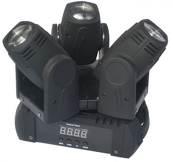 STARAY ST-1040 TRIPLE LED SPOT MOVING HEAD , 3X10W, RGBW