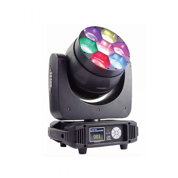 PLS ST-740B LED WASH MOVING HEAD WITH 7X40W RGBW+ZOOM