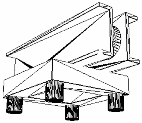 EUROTRUSS TOP34-CH1 TOWER TOP FOR MOTOR CHAIN