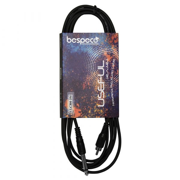 BESPECO ULC300 ADAPTOR ΚΑΛΩΔΙΟ 6,3mm JACK/RCA 3m