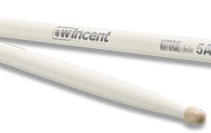WINCENT W-5AXLCW HICKORY DRUMSTICKS 5A XL NATURAL WHITE
