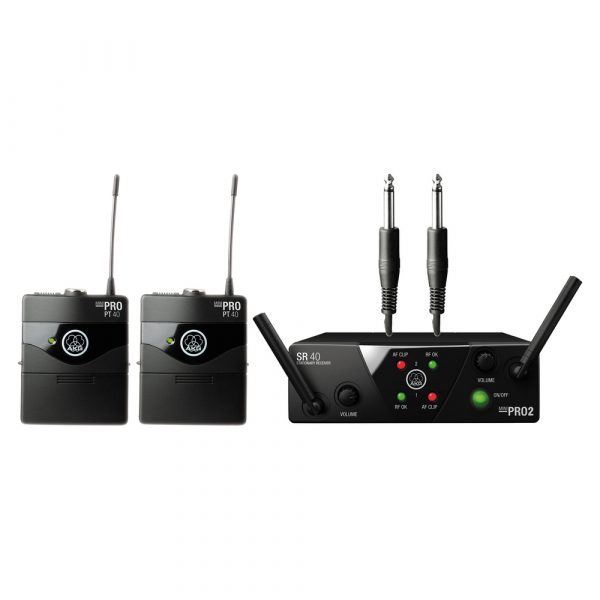 AKG WMS 40 MINI2 INSTR ΑΣΥΡΜΑΤΟ ΣΥΣΤΗΜΑ ΧΕΙΡΟΣ 2 ΣΥΧΝ. UHF