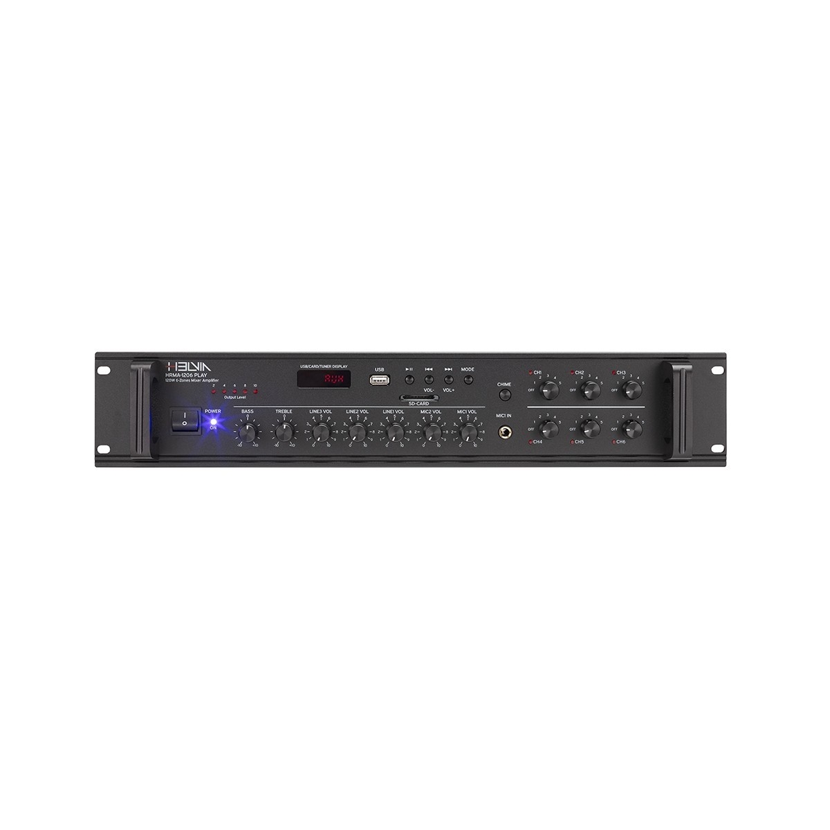 Helvia HRMA-1206 PLAY 6-Zones 120 Watt RMS Τελικός ενισχυτής j045j alt001