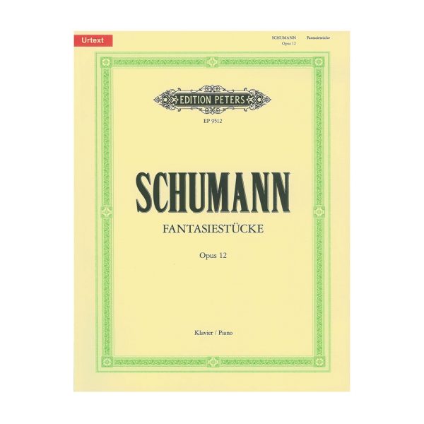 Edition Peters Schumann - Fantasiestücke, Op. 12 Βιβλίο για πιάνο
