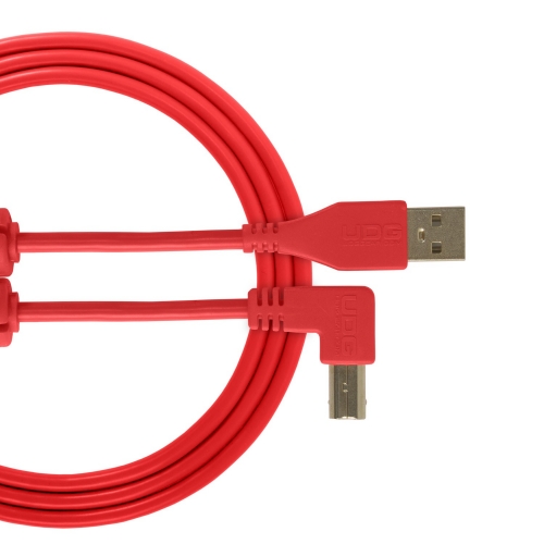 U95005RD UDG Ultimate Audio Cable USB 2.0 A-B Red Angled 2m U95005RD UDG Ultimate Audio Cable USB 2.0 A-B Red Angled 2m
