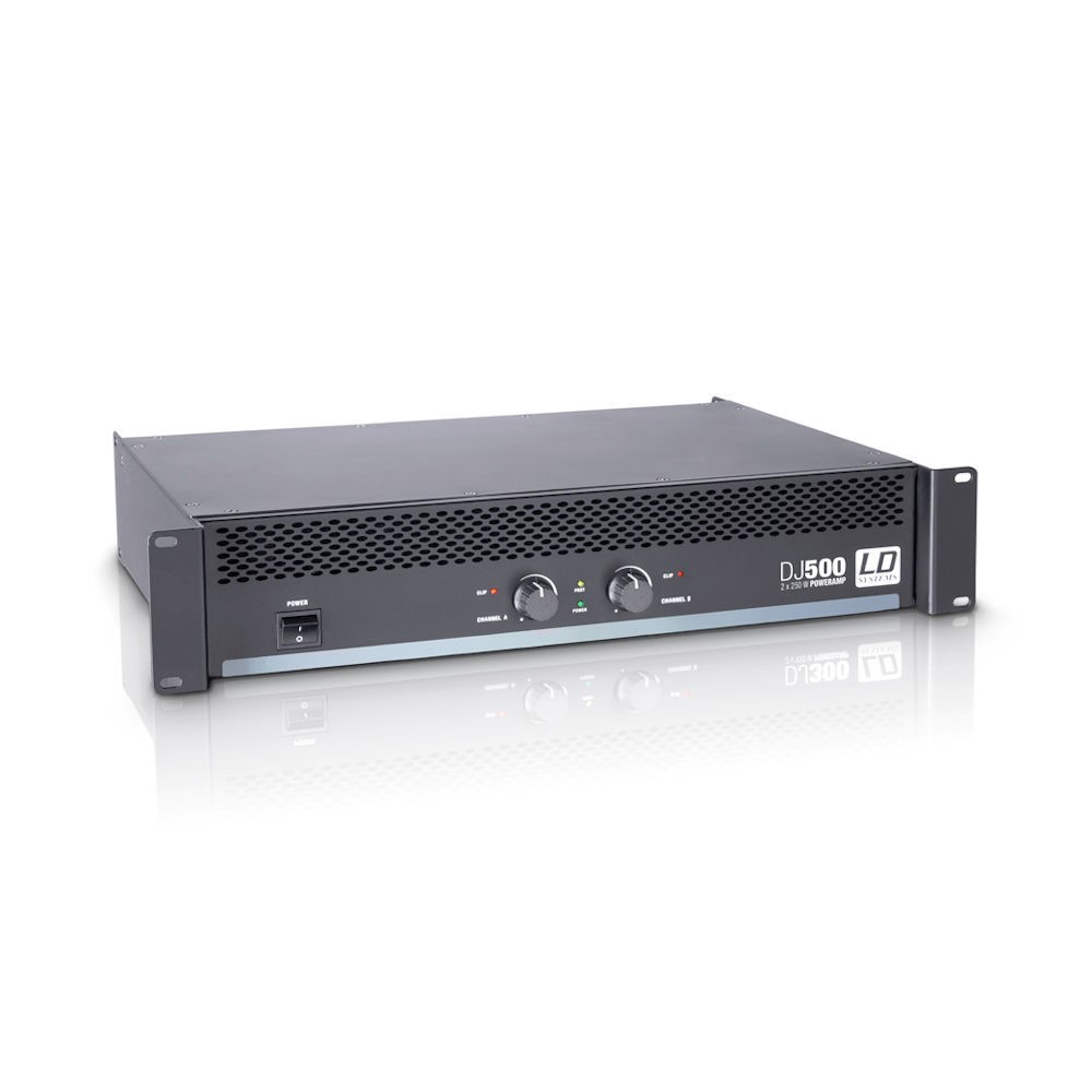 LD SYSTEMS ΕΝΙΣΧΥΤΗΣ ΤΕΛΙΚΟΣ LDDJ500 2 x 250 W 4 Ohms LD SYSTEMS ΕΝΙΣΧΥΤΗΣ ΤΕΛΙΚΟΣ LDDJ500 2 x 250 W 4 Ohms