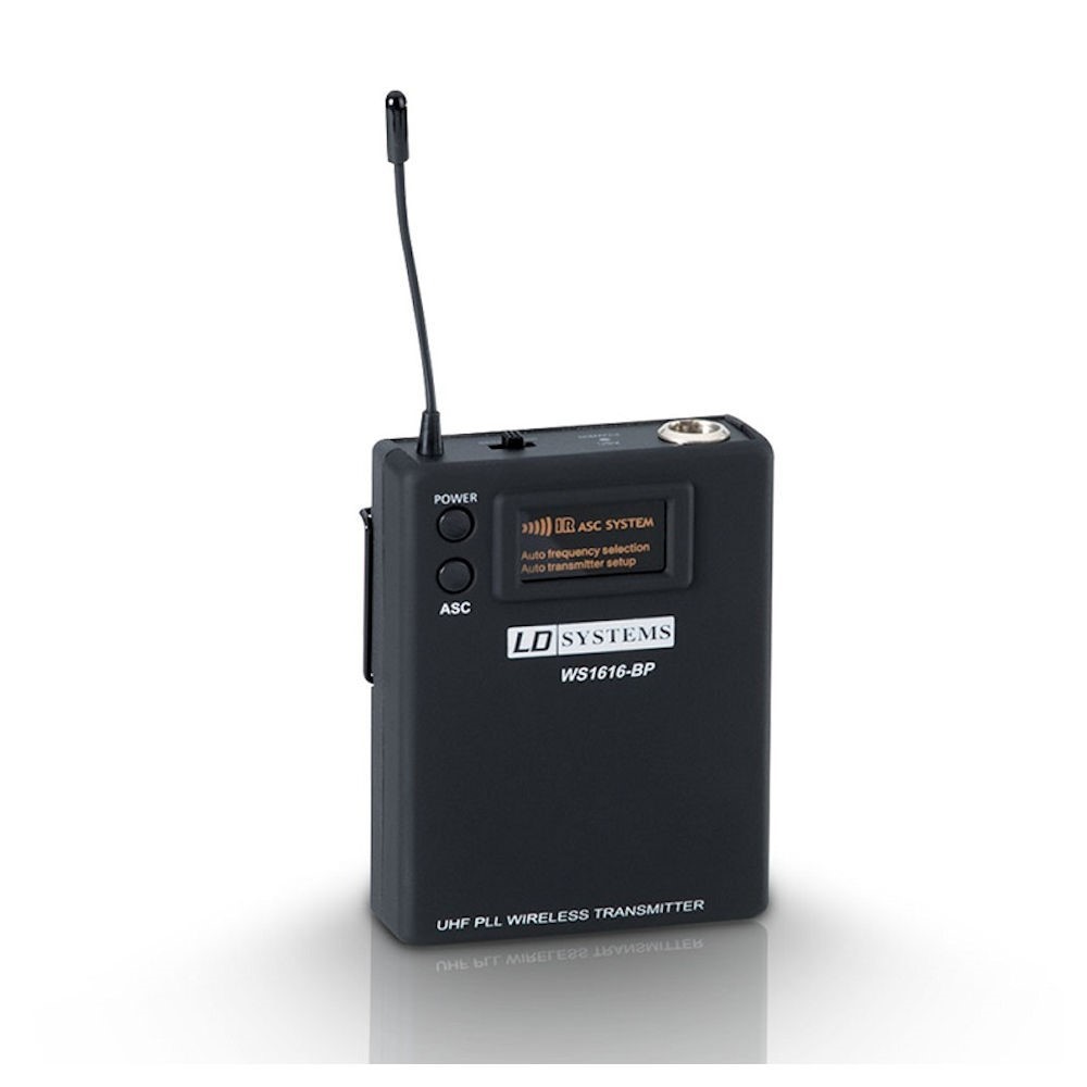 LD SYSTEMS BODYPACK TRANSMITTER LDWS1616BPB6 LD SYSTEMS BODYPACK TRANSMITTER LDWS1616BPB6