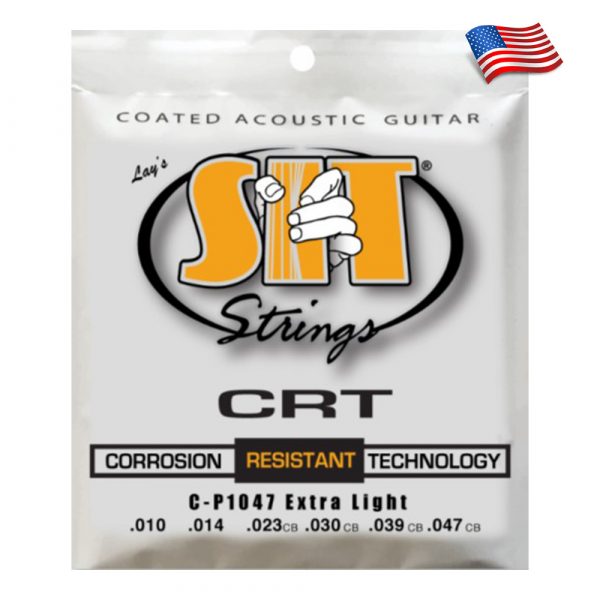 SIT CRT Coated Phosphor Bronze CP1047 Σετ Χορδές Ακουστικής Made in USA