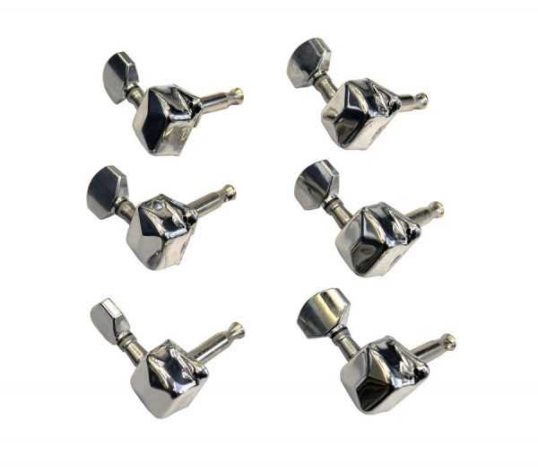 J.J MH15 CHROME 6 IN LINE ΚΛΕΙΔΙΑ ΑΚΟΥΣΤΙΚΗΣ/ΗΛΕΚΤΡΙΚΗΣ ΚΙΘΑΡΑΣ