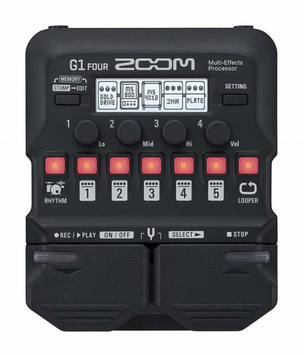 ΠΕΤΑΛΙΕΡΑ ΚΙΘΑΡΑΣ ZOOM G1 FOUR