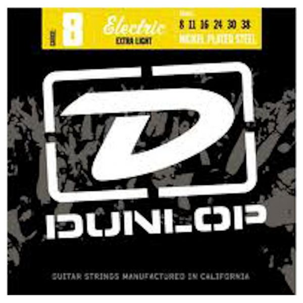 DUNLOP DEN-0838 EL NKL EXTRA LT ΣΕΤ ΧΟΡΔΕΣ ΗΛΕΚΤΡΙΚΗΣ
