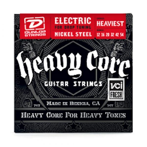 DUNLOP DHCN-1254 HEAVIEST CORE ΣΕΤ ΧΟΡΔΕΣ ΗΛΕΚΤΡΙΚΗΣ