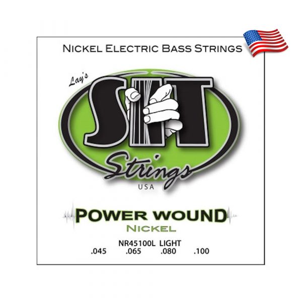 SIT Power Wound NR45100L Σετ Χορδές Μπάσσου Made in USA