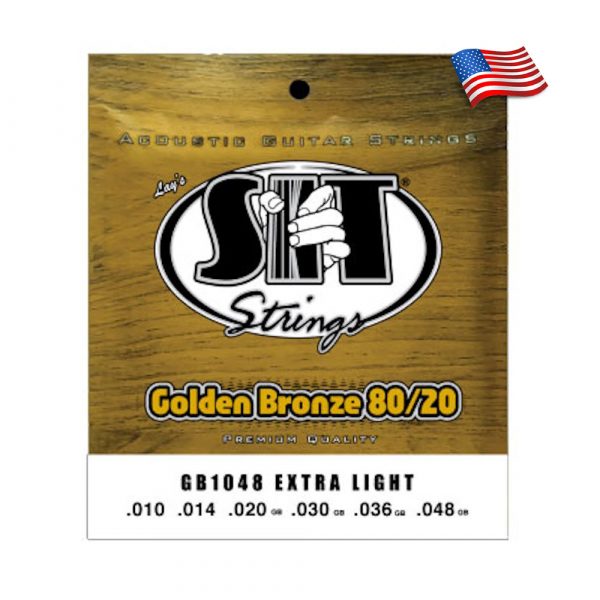 SIT Golden Bronze GB1048 Σετ Χορδές Ακουστικής Made in USA