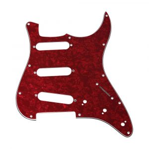 PICKGUARD ΗΛΕΚΤΡΙΚΗΣ J.J PGST10RP RED PEARL