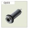 ΒΥΣΜΑ OUTPUT JACK ΗΛΕΚΤΡΟΑΚΟΥΣΤΙΚΗΣ SWITCHCRAFT J.J OJ03 Chrome