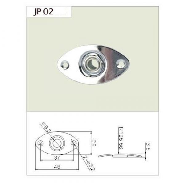 JACK COVER J.J JP02 CHROME