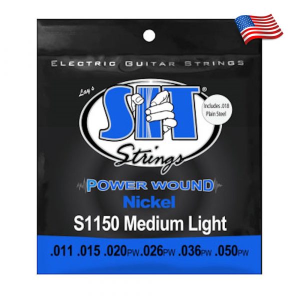 SIT Power Wound S1150 Σετ Χορδές Ηλεκτρικής Made in USA