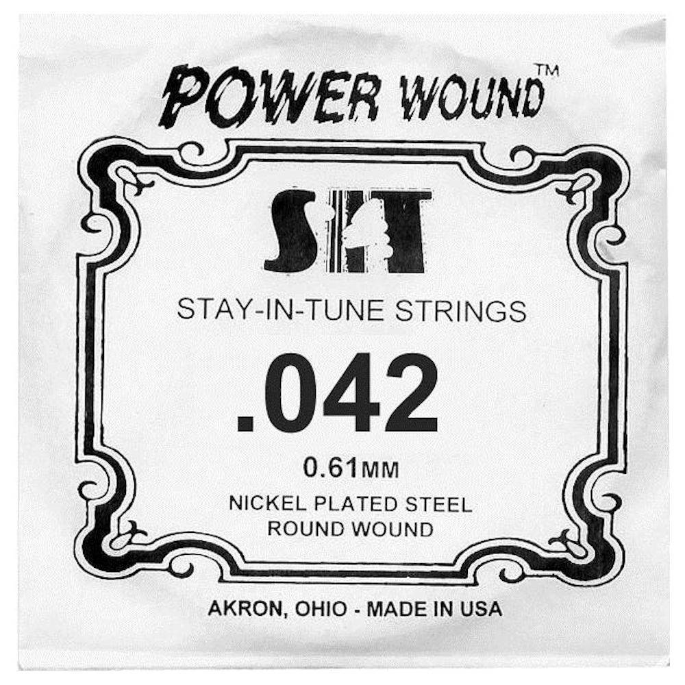 SIT Nickel 042 Χορδή Ηλεκτρικής SIT Nickel 042 Χορδή Ηλεκτρικής