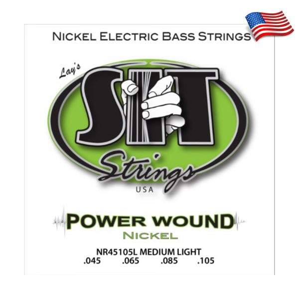 SIT Power Wound NR45105L Σετ Χορδές Μπάσσου Made in USA