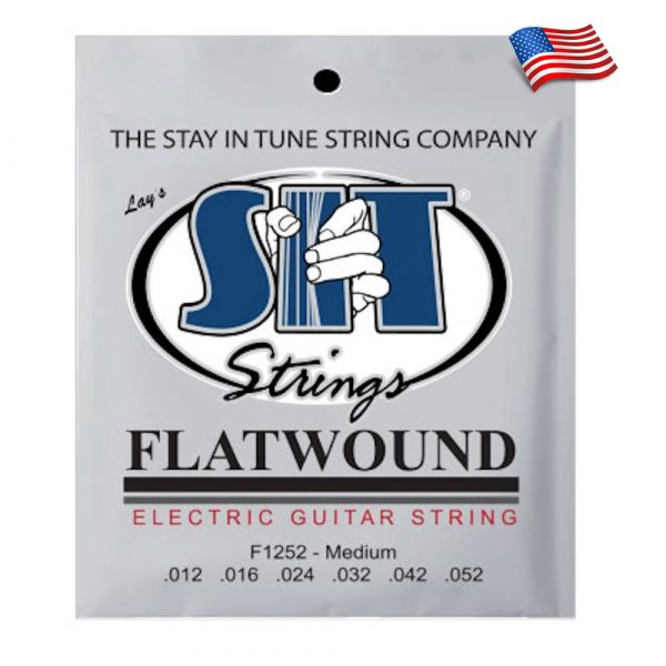 SIT Flat Wound F1252 Σετ Χορδές Ηλεκτρικής Made in USA