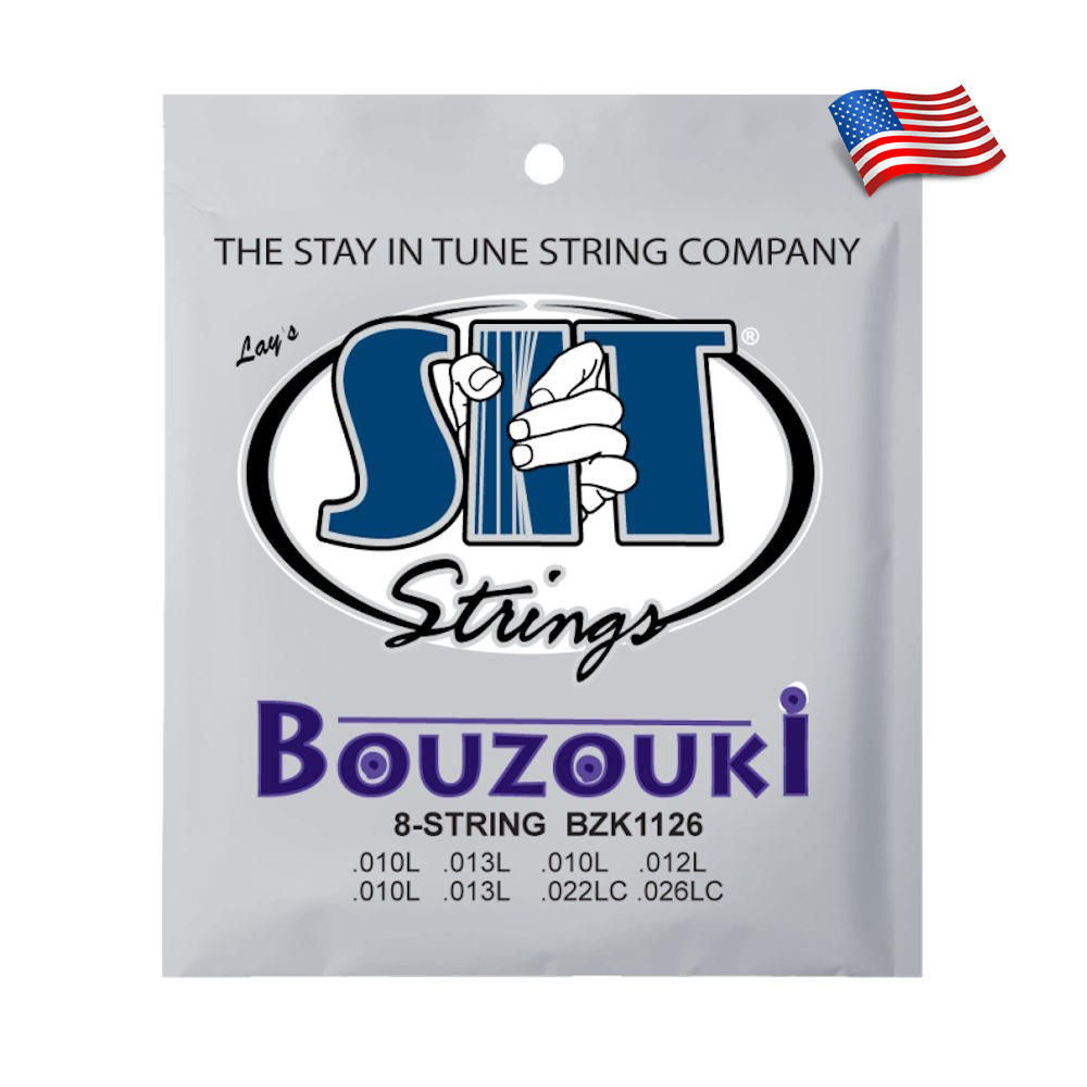 SIT BZK1026 Σετ Χορδές 8χορδου Μπουζουκιού Made in USA SIT BZK1026 Σετ Χορδές 8χορδου Μπουζουκιού Made in USA