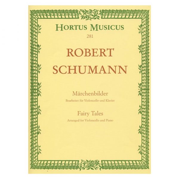 Barenreiter Schumann - Fairy Tales for Cello & Piano Βιβλίο για τσέλο
