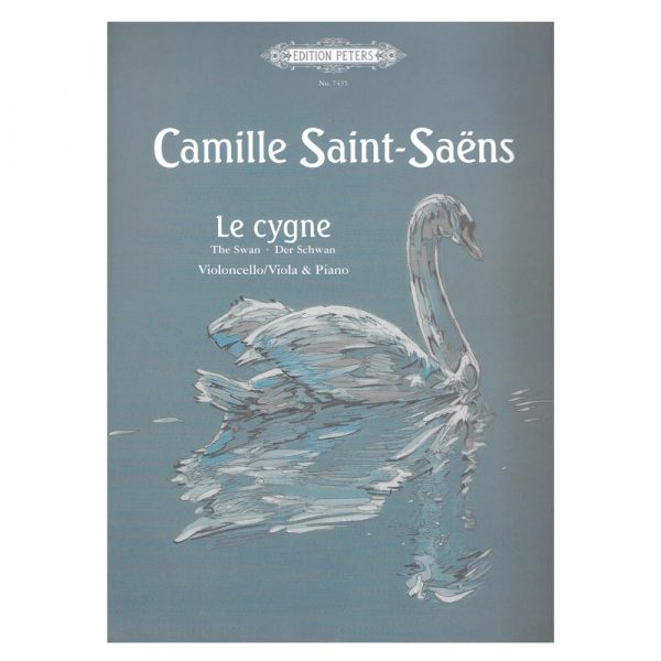 Edition Peters Saint-Saens - Le Cygne Βιβλίο για τσέλο