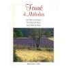 Barenreiter Faure - 4 Melodies Flute Βιβλίο για φλάουτο και πιάνο