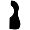 D Andrea D' ANDREA 376A LG BLK Pickguard Ακουστικής Κιθάρας Μαύρο