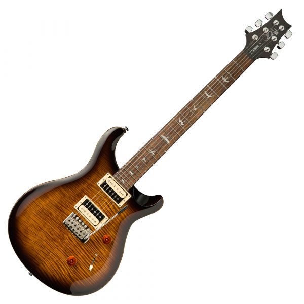 PRS GUITARS SECU44BG 2021  SE CUSTOM 24 BLACK GOLDBURST