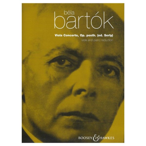 Boosey & Hawkes Bartok - Viola Concerto Op. Posth. for Viola & Piano Βιβλίο για βιόλα