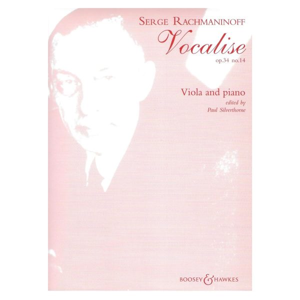 Boosey & Hawkes Rachmaninoff - Vocalise Op.34 Nr.14 for Viola & Piano Βιβλίο για βιόλα