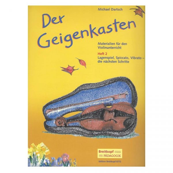 Breitkopf & Hartel Dartsch - Der Geigenkasten Vol.2 Βιβλίο για βιολί