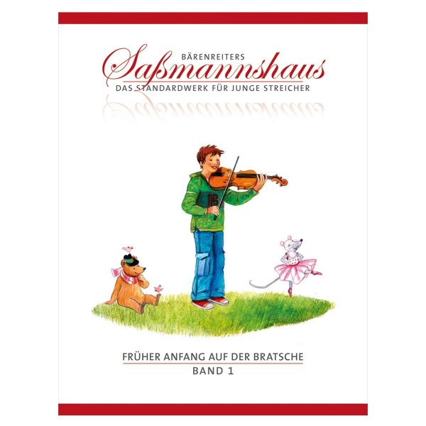 Barenreiter Sassmannshaus - Early Start On the Viola  Nr.1 [German] Βιβλίο για βιόλα