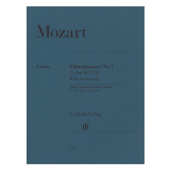 G. Henle Verlag Mozart - Flute Concerto No.1 In G Major (KV313) Βιβλίο για φλάουτο και πιάνο