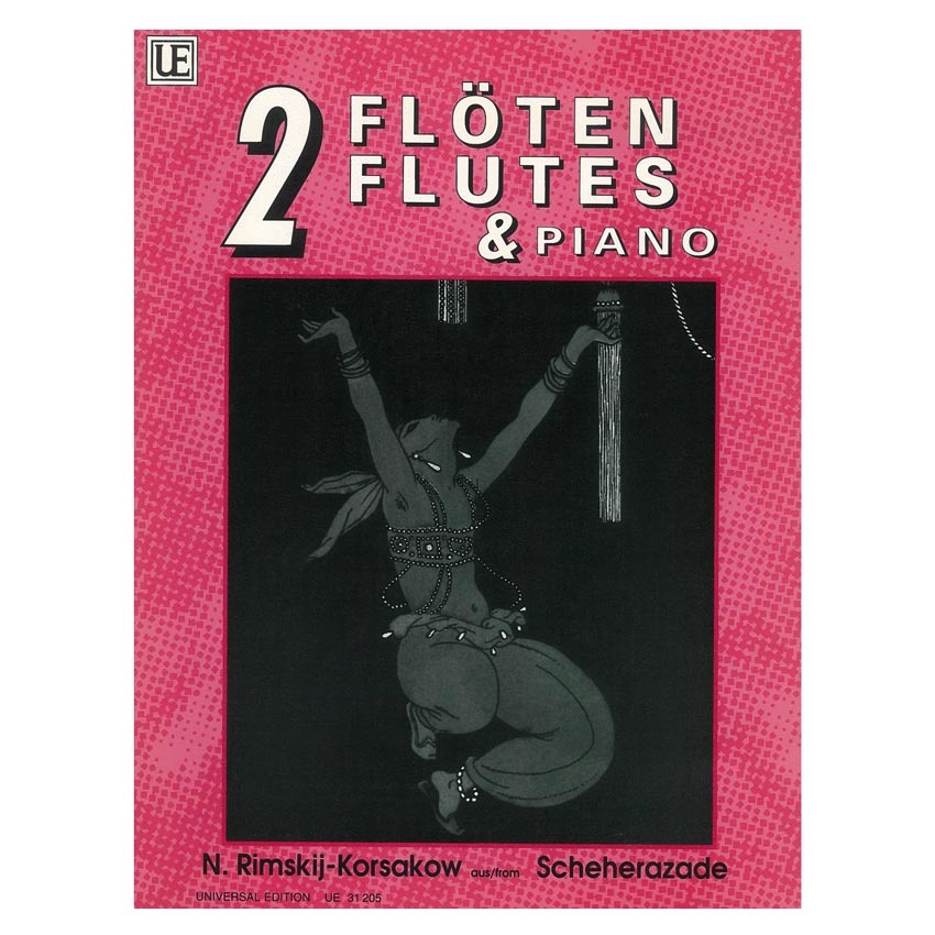 Universal Edition Korsakov - Scheherazade for 2 Flutes & Piano Βιβλίο για φλάουτο και πιάνο Universal Edition Korsakov - Scheherazade for 2 Flutes & Piano Βιβλίο για φλάουτο και πιάνο