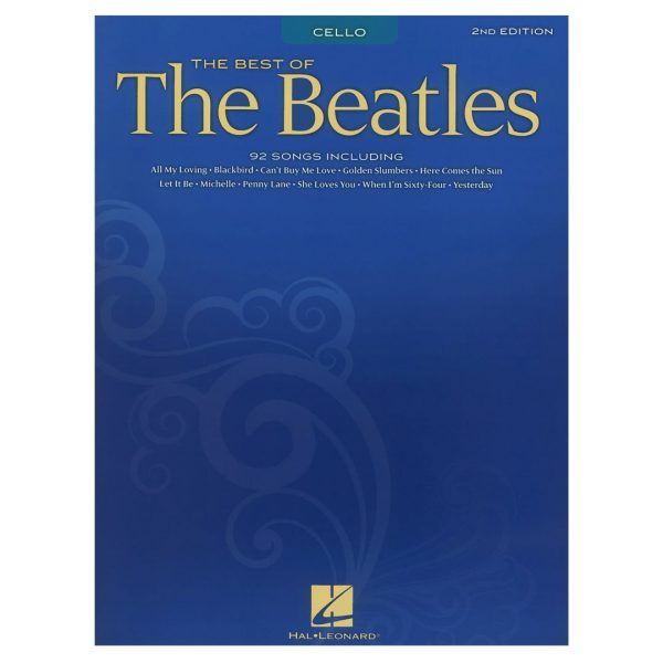 HAL LEONARD Best of the Beatles Βιβλίο για τσέλο
