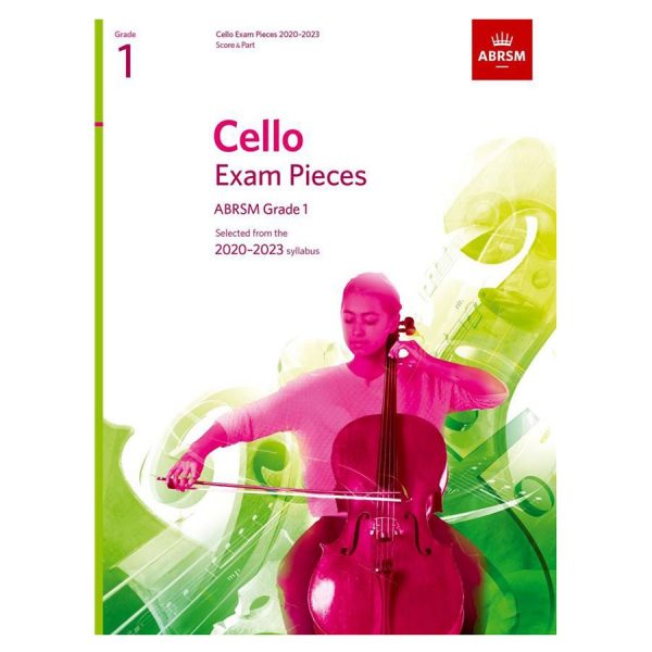 ABRSM Cello Exam Pieces 2020-2023, ABRSM Grade 1, Score & Part Βιβλίο για τσέλο