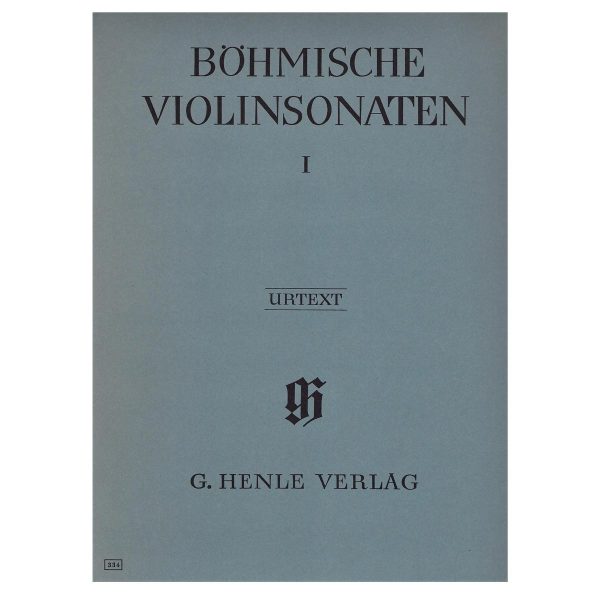 G. Henle Verlag Bohemian Violin Sonatas Vol.1 Βιβλίο για Πιάνο και Βιολί
